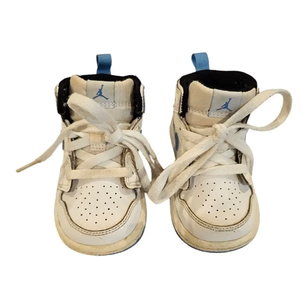 Nike Air Jordan 1 Sky Blue Retro High Top Sneakers Size US 4C Kids